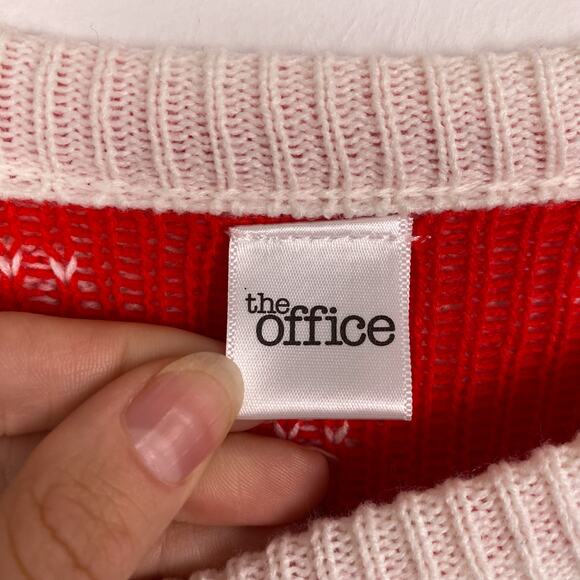 The Office Dunder Mifflin Paper Company Unisex Ugly Christmas Sweater Large - Picture 3 of 6